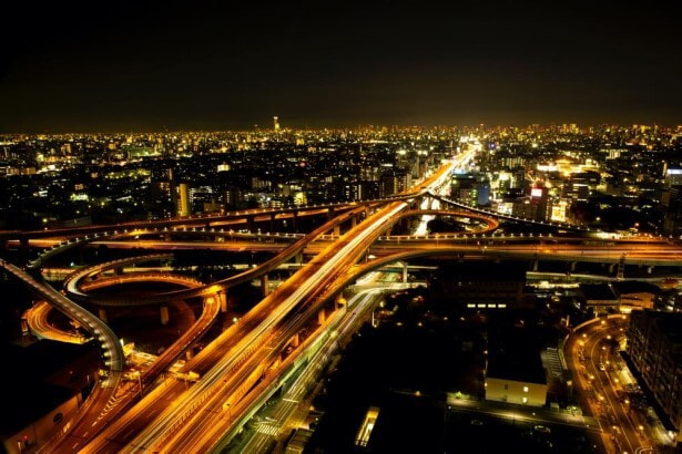 東大阪市夜景